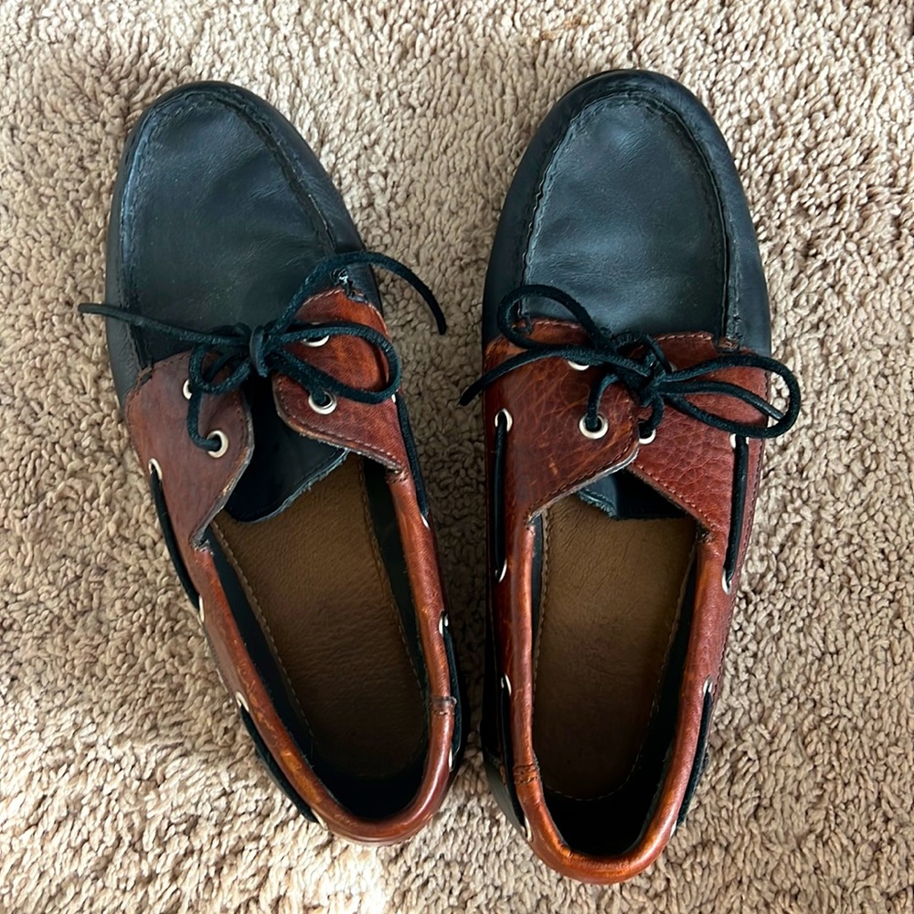 Men’s Cole Haan two-toned leather loafers
